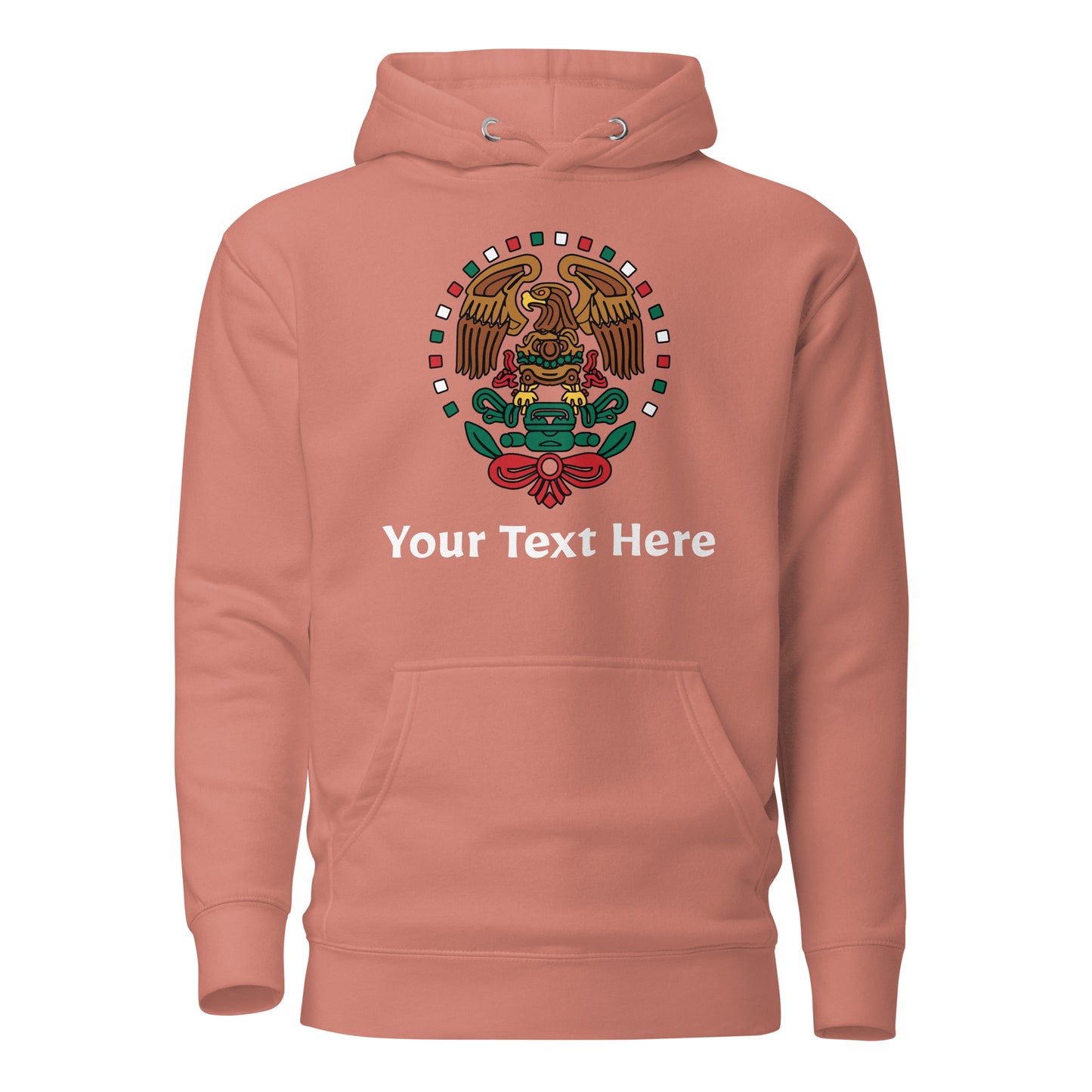 Escudo de Mexico Eagle Emblem Unisex Hoodie