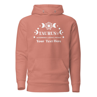 Taurus Zodiac Sign Attributes Unisex Hoodie