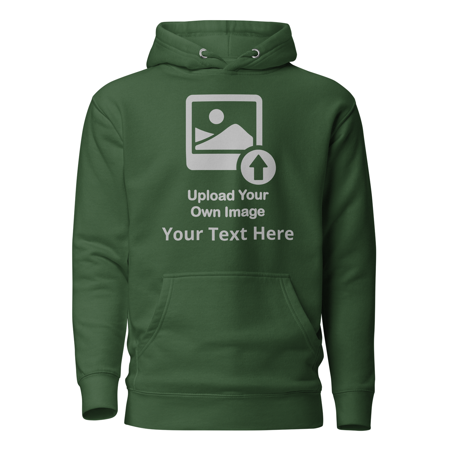 Personalize It Add Your Own Image and Text Unisex Hoodie