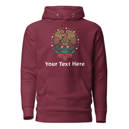 Escudo de Mexico Eagle Emblem Unisex Hoodie