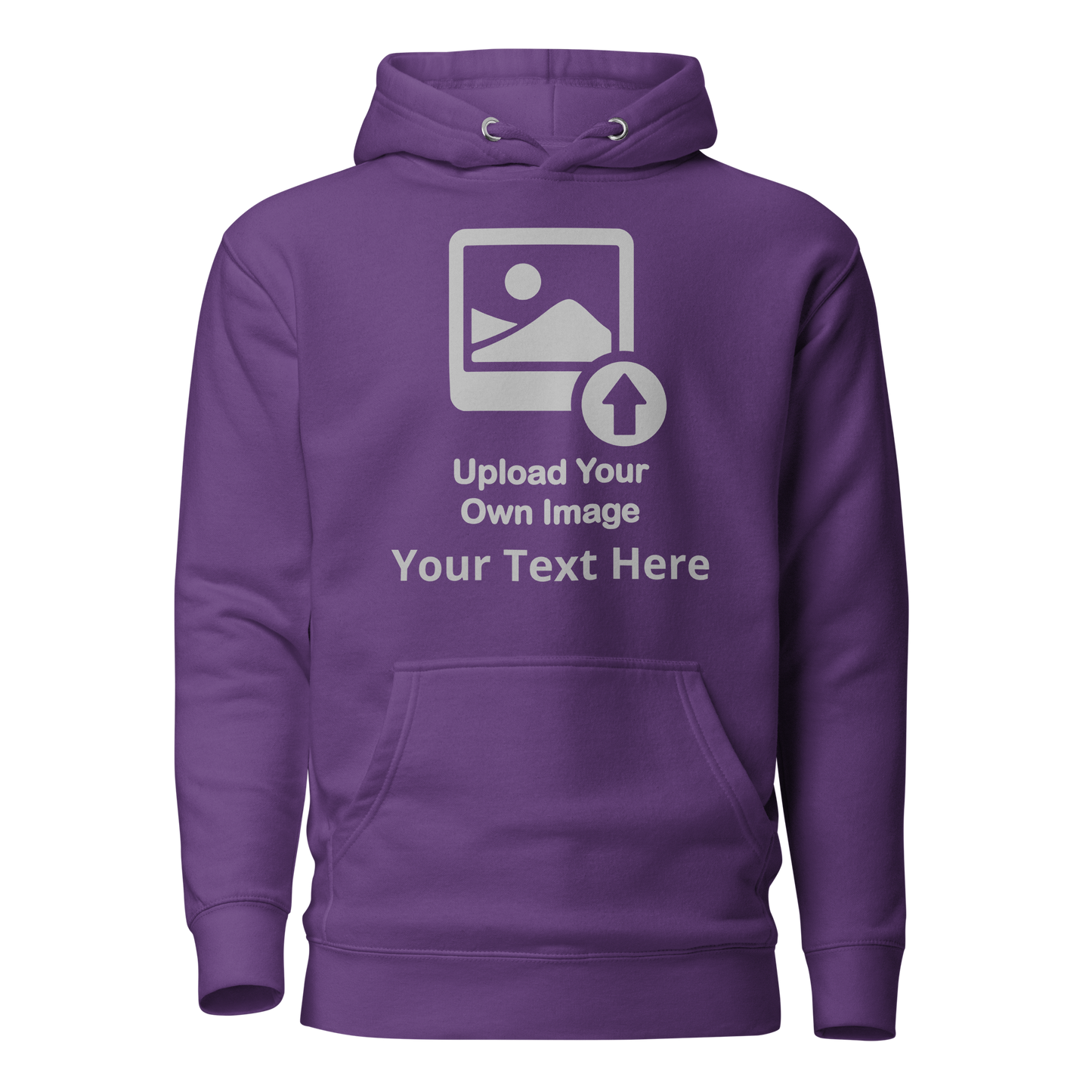 Personalize It Add Your Own Image and Text Unisex Hoodie