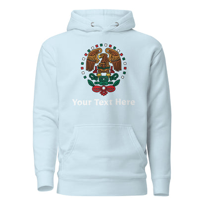 Escudo de Mexico Eagle Emblem Unisex Hoodie