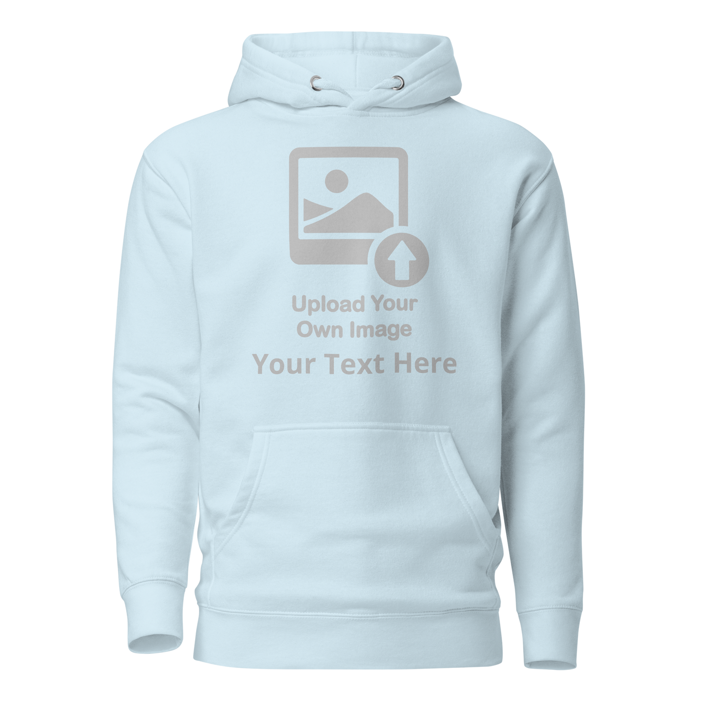 Personalize It Add Your Own Image and Text Unisex Hoodie