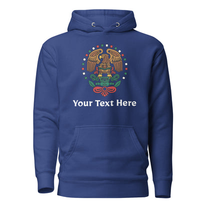 Escudo de Mexico Eagle Emblem Unisex Hoodie