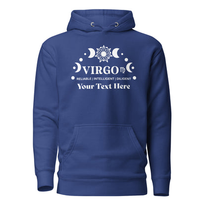 Virgo Zodiac Sign Attributes Unisex Hoodie