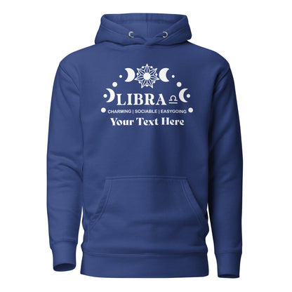 Libra Zodiac Sign Attributes Unisex Hoodie