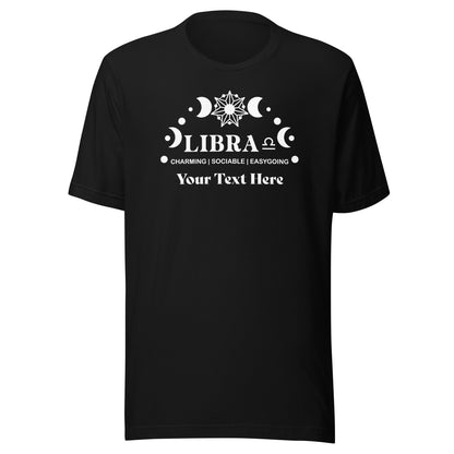 Libra Zodiac Sign Attributes Unisex t-shirt