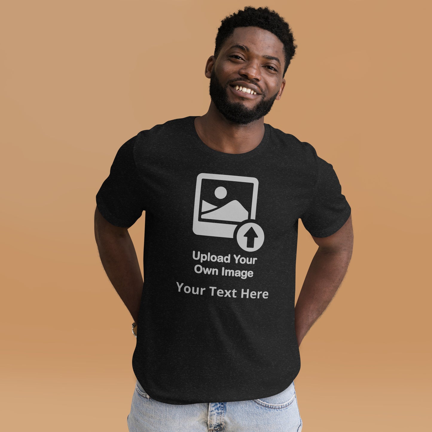 Personalize It Upload Your Own Image and Text Unisex T-shirt