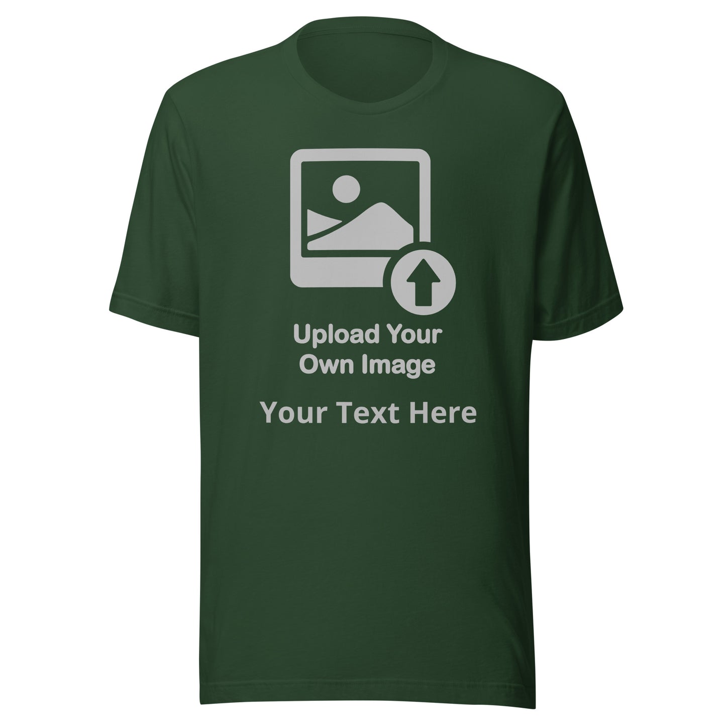 Personalize It Upload Your Own Image and Text Unisex T-shirt