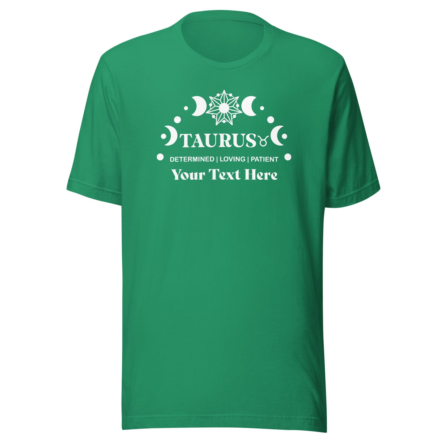 Taurus Zodiac Sign Attributes Unisex t-shirt