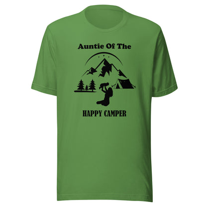 Auntie 3 Of The Happy Camper T-shirt