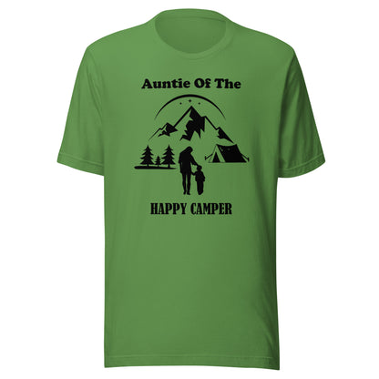 Auntie 4 Of The Happy Camper T-shirt