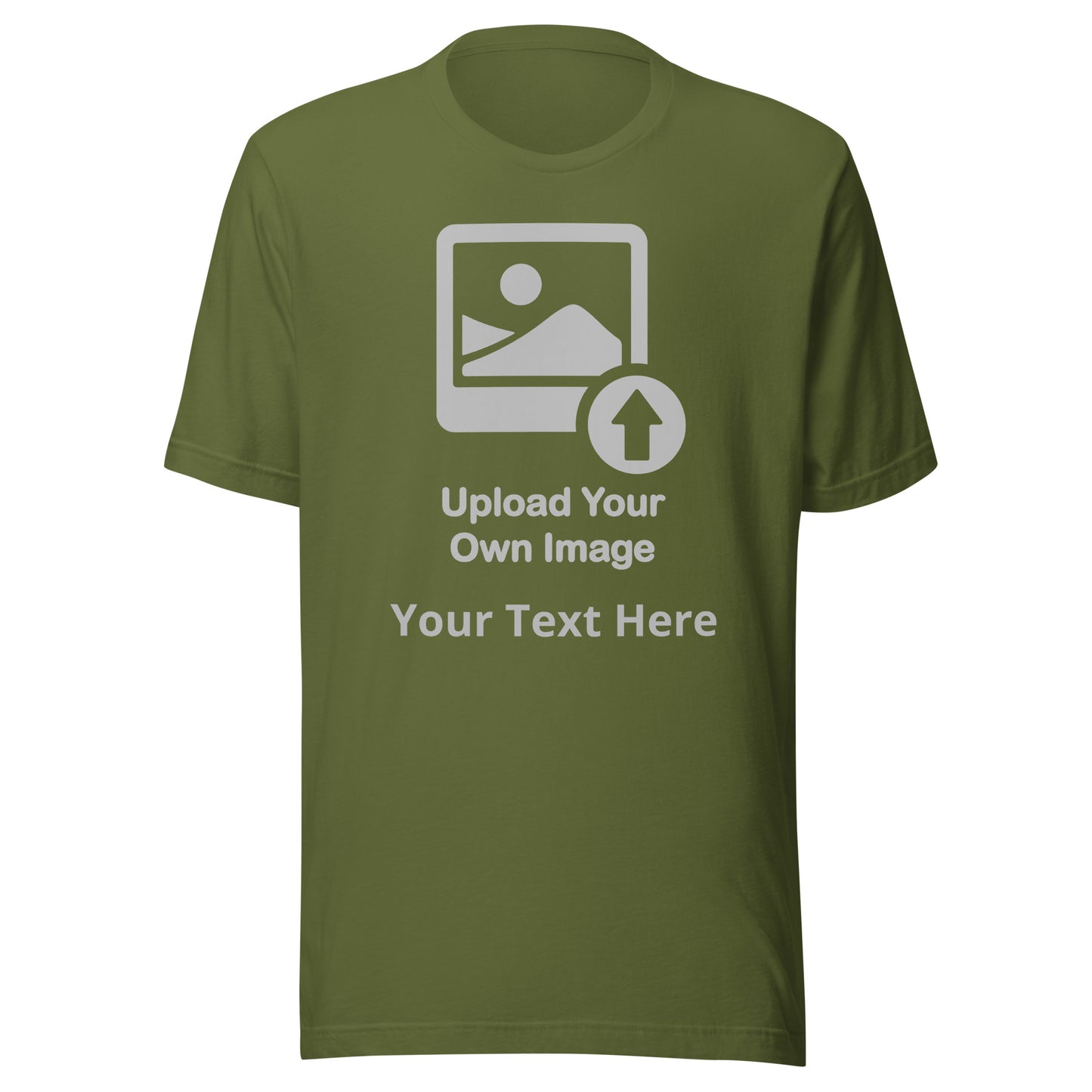 Personalize It Upload Your Own Image and Text Unisex T-shirt