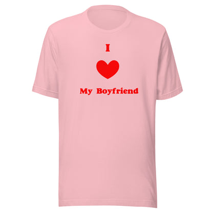 I Heart My Boyfriend T-shirt