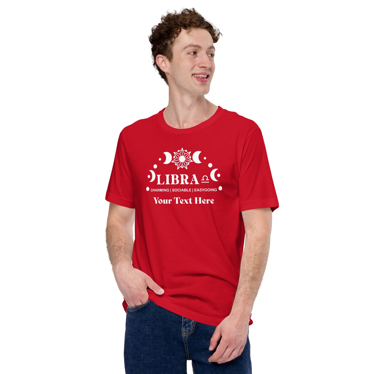 Libra Zodiac Sign Attributes Unisex t-shirt