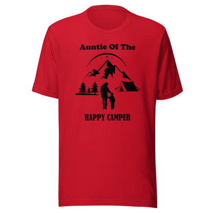 Auntie 4 Of The Happy Camper T-shirt