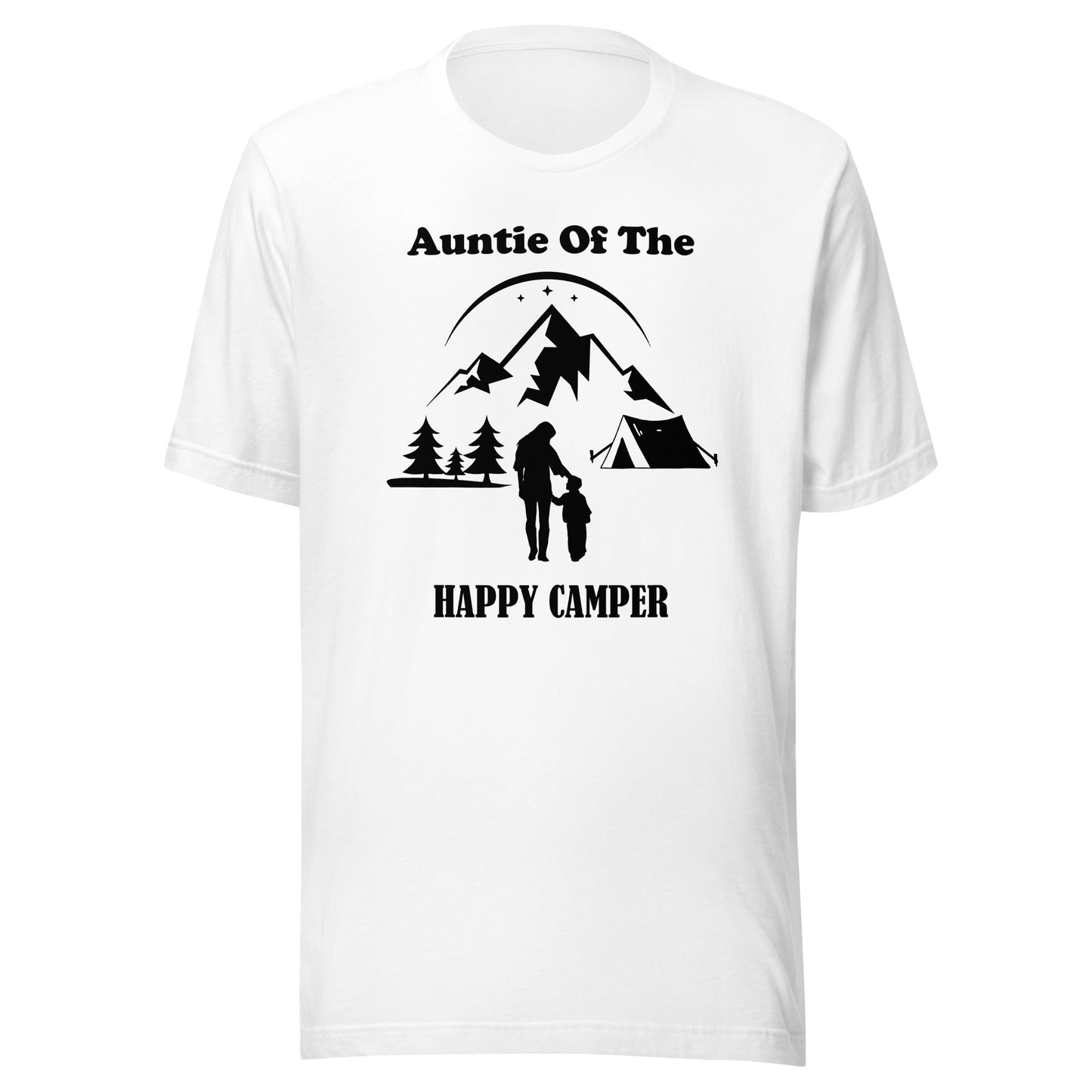 Auntie 4 Of The Happy Camper T-shirt