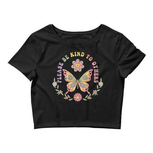 Please be Kind to Others Women’s Crop Tee