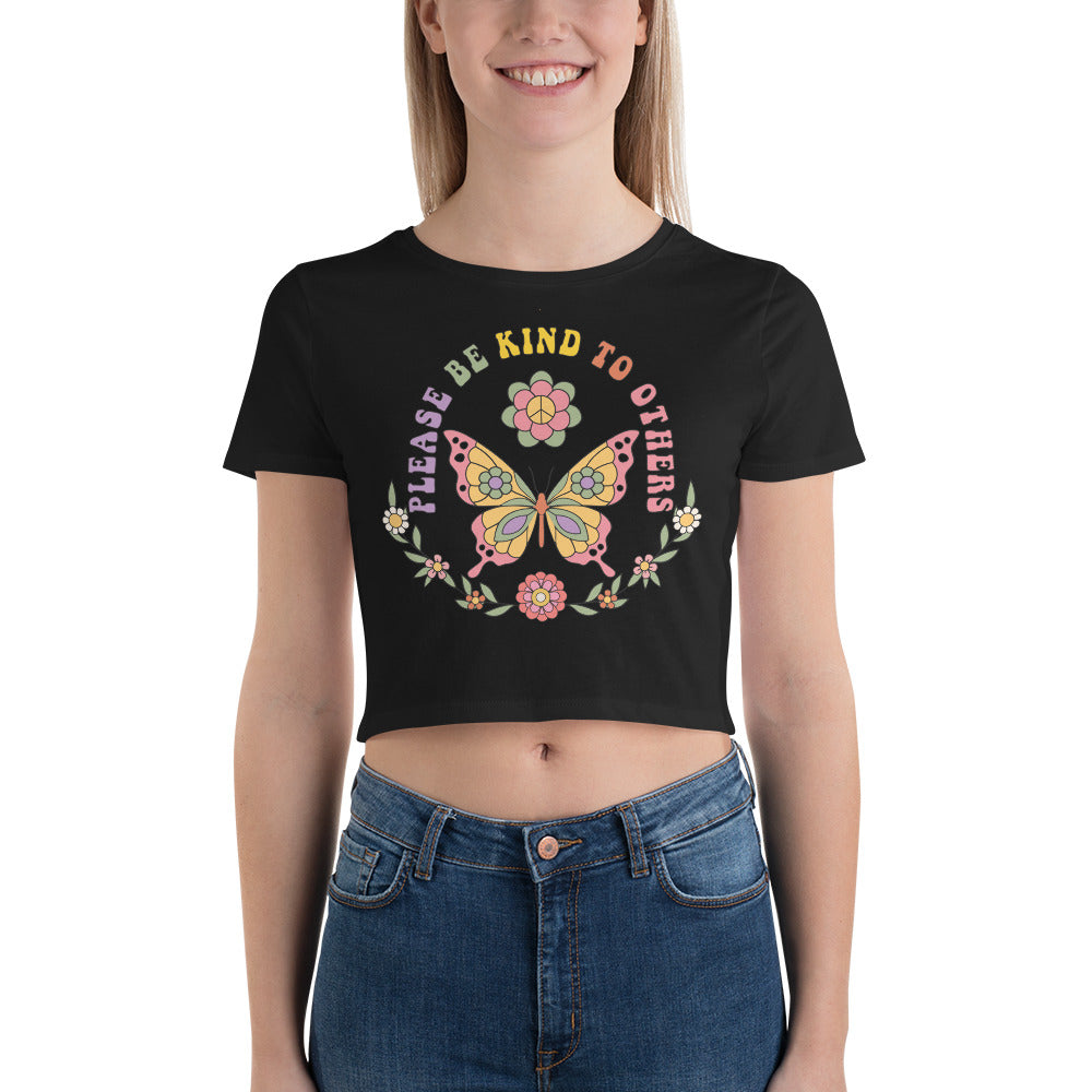 Please be Kind to Others Women’s Crop Tee