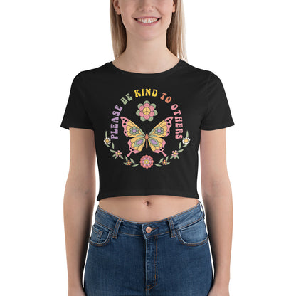 Please be Kind to Others Women’s Crop Tee