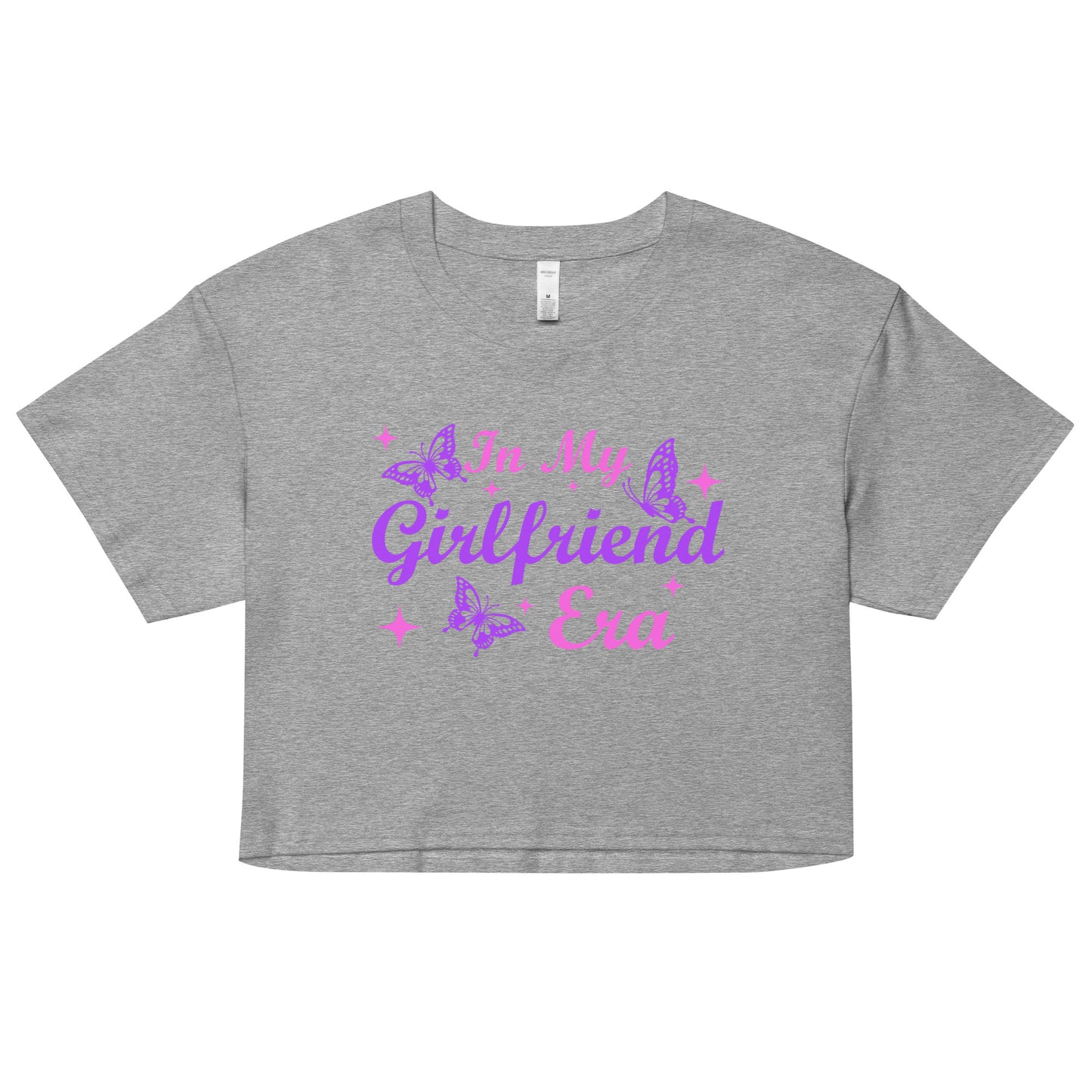 In my Girlfriend Era Women’s Crop Top T-Shirt