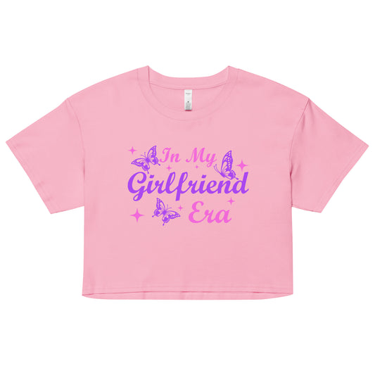 In my Girlfriend Era Women’s Crop Top T-Shirt