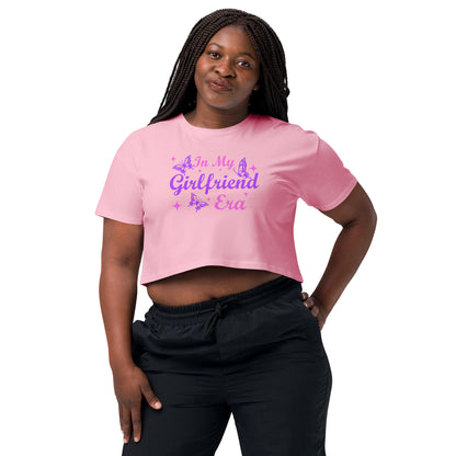 In my Girlfriend Era Women’s Crop Top T-Shirt