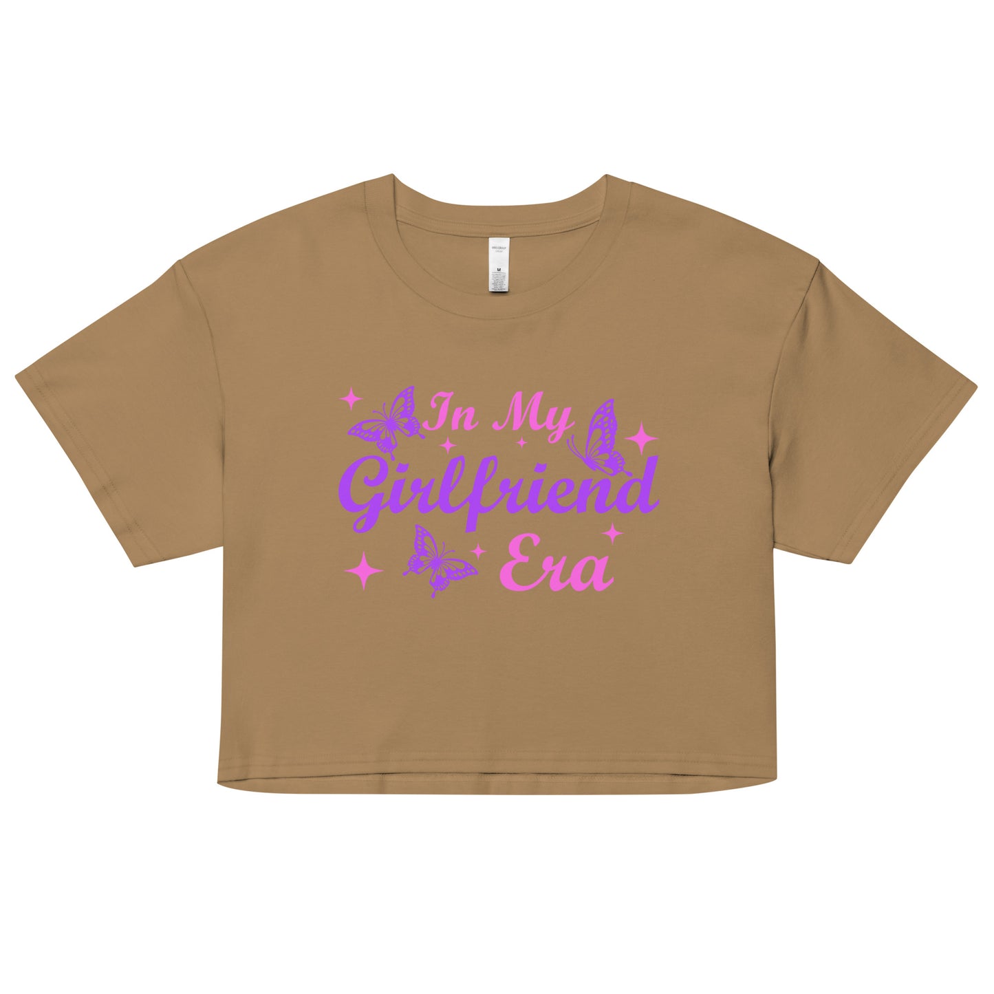 In my Girlfriend Era Women’s Crop Top T-Shirt