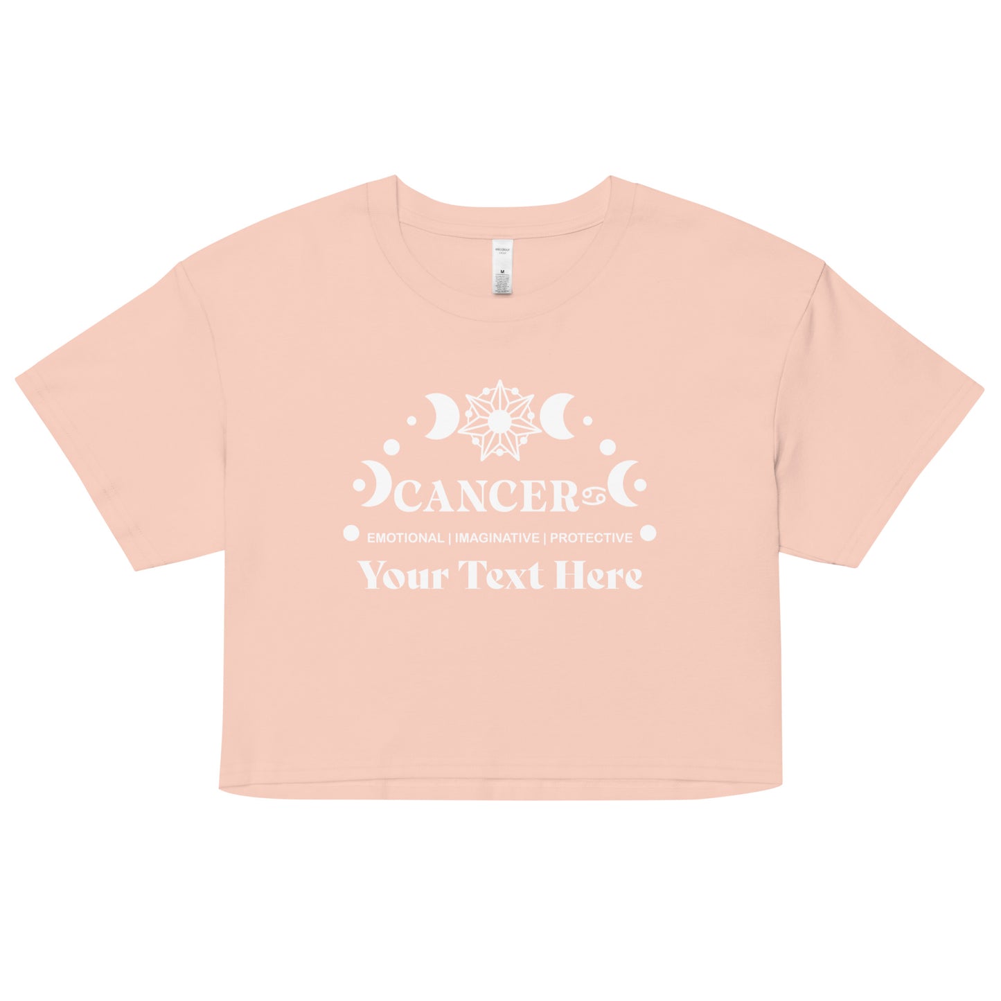 Cancer Zodiac Sign Attributes Women’s crop top