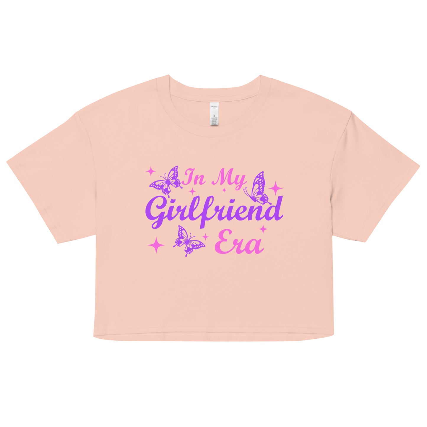 In my Girlfriend Era Women’s Crop Top T-Shirt