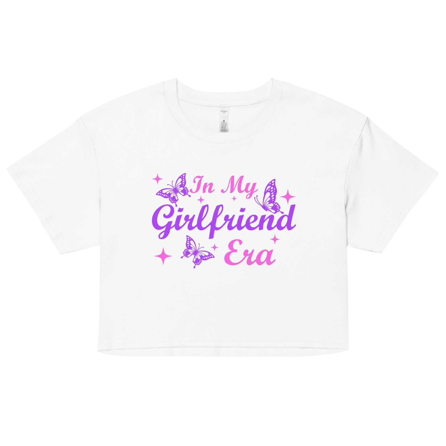 In my Girlfriend Era Women’s Crop Top T-Shirt