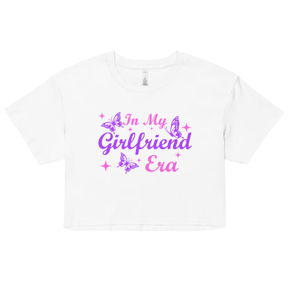 In my Girlfriend Era Women’s Crop Top T-Shirt